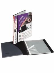 Snopake 15780 protège-documents de présentation 40 pochettes A4 (Snopake ZipIt ReOrganiser Display Book 40 Pocket / 80 sides to view A4 Black- 1 Book)
