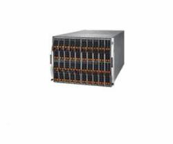 Supermicro SBE-820C-422 network equipment chassis Black, Grey ([EOL]EDR Enclosure for 20 Blades and 20 Nodes w/ 4x2200W)