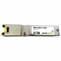 Plusoptic SFP-10G-T-CIS module émetteur-récepteur de réseau Cuivre 10000 Mbit/s SFP+ 