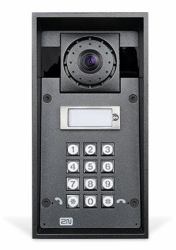 2N Telecommunications IP Force video intercom system Grey (2N IP FORCE 1B HD CAM KEYP 10W)