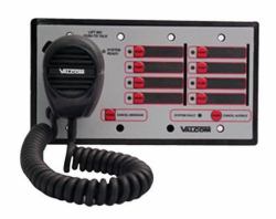 Valcom V-9908 audio intercom system Black,Stainless steel (VALCOM V-9908 MIC MESSAGE PANEL)