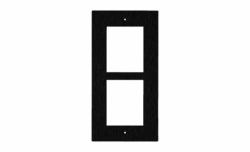 2N Telecommunications 9155012B Frame (2N IP VERSO FLUSH FRAME 2 MODULES BLACK)