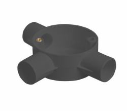 Titan CJB253BK fibre optic microduct accessory (TITAN 25MM 3 WAY TEE BOX BLACK)