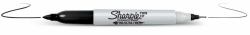 Sharpie Twin Tip marqueur indélébile Pointe fine Noir 12 pièce[s] (Sharpie S0811100 Twin Tip Black Pens Box of 12)