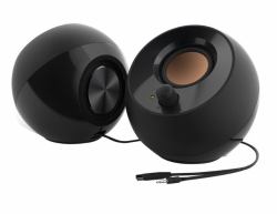 Creative Labs Pebble Noir Avec fil 4,4 W (CREATIVE PEBBLE 2.0 SPEAK Bk 51MF1680AA000)
