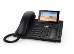 Snom D385 téléphone fixe Noir 12 lignes TFT 