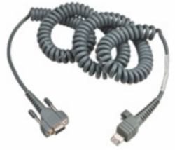 Intermec 236-184-001 câble de signal 1,98 m Gris (CBL RS2323 6FT 9PIN COILED - FOR CV30/CV60)