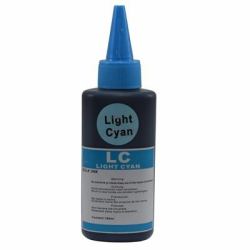 InkLab Bottle-LightCyan Compatible (InkLab Universal Refill Ink For Brother/Canon/Epson Light Cyan100ml)