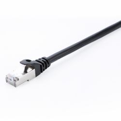 V7 Câble réseau blindé CAT6 STP 05M Noir 