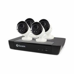 Swann SWNVK-875804 video surveillance kit Wired 8 channels (Swann 5 Megapixel 8 Channel Night Vision Wired Video Surveillance System 2 TB HDD)