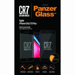 PanzerGlass 9016 mobile phone screen/back protector Clear screen protector Apple 1 pc[s] (LOGO PANZERGLASS JET BLACK CR7 - IPHONE 6/6S/7/8 PLUS)