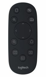 Logitech PTZ Pro 2 télécommande RF sans fil Webcam Appuyez sur les boutons (Logitech - Remote control - for Logitech PTZ Pro 2)