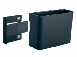 Sigel GL802 porte crayons et stylos Plastique Anthracite (Pen Pot M- Anthracite - 120x94x51mm - GL802)
