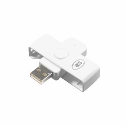 ACS ACR39U-N1 smart card reader Indoor USB 2.0 White (ACR39U-N1 White - PocketMate II - Smart Card Reader [USB Type-A])