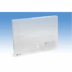 Rexel Boîte de classement Ice A4+ tranche 40 mm, transparent (Rexel Ice A4+ Document Box 40mm Spine Clear)