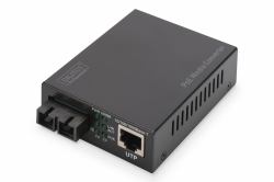 Digitus Convertisseurs de médias Gigabit PoE, RJ45 / SC, MM, PSE 