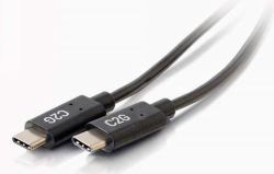 C2G 1,8 M CÂBLE USB-C VERS USB-C 2.0 MÂLE VERS MÂLE [3 A] 