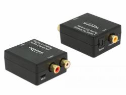 DeLOCK 63477 audio converter Black (Delock - digital til analog audioomfor)
