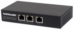 Intellinet 2-Port Gigabit High-Power PoE+ Extender Repeater, IEEE 802.3at/af Power over Ethernet [PoE+/PoE], metal (POE PLUS GIGABIT EXTEND/REPEAT - -ER 2-PORT IEEE 802.3AT/AF METAL)
