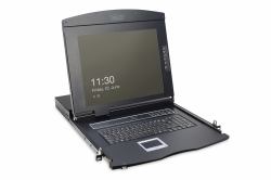 Digitus 17" LCD KVM Console, 8-Port VGA, US Keyboard (17IN VGA TFT CONSOLE. 8-PORT - US KEYBOARD LAYOUT IN)