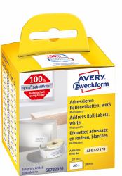 Avery AS0722370 étiquette auto-collante Rectangle Permanent Blanc 260 pièce[s] (Avery Zweckform - rektangulÃ¦re adresse)