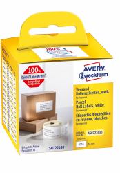 Avery AS0722430 étiquette auto-collante Rectangle Permanent Blanc 220 pièce[s] (Avery Zweckform - etiketter - 220 etik)