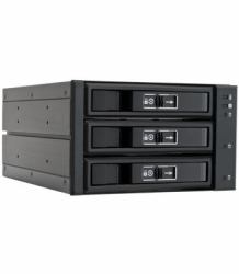 Chieftec CBP-2131SAS Obturateur de baie de lecteur Panneau de support Noir (Chieftec CBP-2131SAS - hus til lagring)