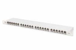Digitus CAT 6A, classe EA Panneau de brassage haute densité, blindé (Digitus DN-91624S-SL-EA-G patch panel)