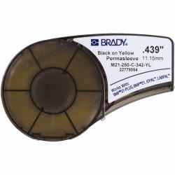 Brady M21-250-C-342-YL étiquette à imprimer Jaune Imprimante d'étiquette non-adhésive 