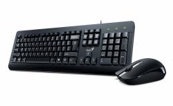 Genius Computer Technology KM-160 clavier Souris incluse Universel USB Noir 