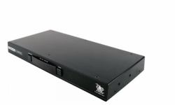 ADDER CCS-PRO4 KVM switch Black (Command / Control Switch 4port - CCS-PRO4, Ethernet LAN, Black - Warranty: 24M)