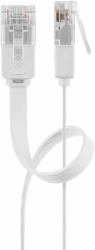 Goobay 95152 câble de réseau Blanc 2 m Cat6 U/UTP [UTP] Plat 