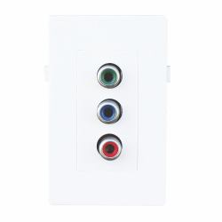 Garbot BN4900-RCA X3CP prise de courant Blanc (Component Module. Screw - Terminal Block - Warranty: 12M)