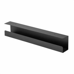 Value 17.99.1315 cable organizer Cable tray Black 1 pc[s] (KABELKANAL UNTERTISCH.SWRZ - )