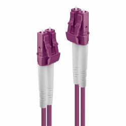 Lindy 3m LC-LC OM4 50/125 Fibre Optic Patch Cable (LWL-DUPLEXKABEL LC/LC OM4 3M - 50/125M MULTIMODE)
