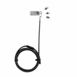 Dicota D31713 cable lock Black 2 m (Security Combination Lock)