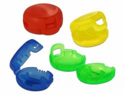 DeLOCK 18292 cable organizer Cable markers Blue,Green,Red,Yellow 4 pc[s] (Delock Marker Clip Set - kabelmarkÃ¸rkl)