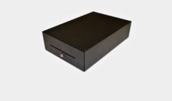 apg Solutions NANO-0067 cash drawer Electronic cash drawer (Nano Slide-Out Cash Drawer - 8C6VN, Black, 275 x 370 x 120 - 3m RJ11 cable, MUL 24v, 75 RAN - Warranty: 12M)