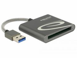 DeLOCK 91525 lecteur de carte mémoire USB 3.2 Gen 1 [3.1 Gen 1] Gris (Delock kortlÃ¦ser - USB 3.0)