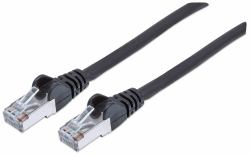 Intellinet Câble patch réseau, Cat6, 10 m, noir, cuivre, S/FTP, LSOH/LSZH, PVC, RJ45, contacts ...