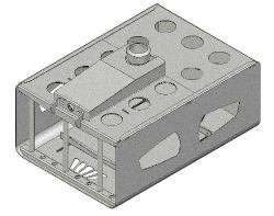 Unicol PGL étui pour projecteur Noir (GUARDBOX ANTI-THEFT ENCLOSURE - 40W X 18H X 52D)