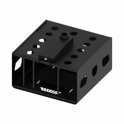 Unicol PGW étui pour projecteur Acier Noir (GUARDBOX ANTI-THEFT ENCLOSURE - 60W X 55H X 25D)