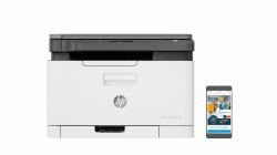 HP Laser 178nw Wireless Multifunction Color Printer, Copier, Scanner; Duplex (Color Laser MFP 178nw Printer - **New Retail** - Warranty: 12M)