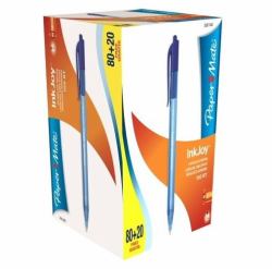Papermate Inkjoy Bleu 100 pièce[s] (Paper Mate S0977440 Inkjoy Retractable Pens Blue Ink - Pack of 100)