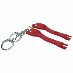 Cables Direct NLRJ45-PB04 port blocker Port blocker key RJ-45 Red Plastic 1 pc[s] (CDL RJ45 Port Blocker Keys 2 pcs)