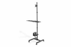 Digitus Mobile workstation with individual height adjustment (MOBILE WRKSTAT INDIVID HEIGHT ADJUST)