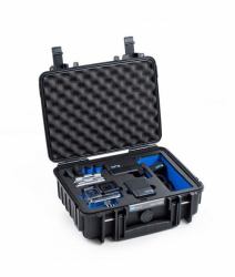 B&W Cases 1000/B/GOPRO5 camera case Hard case Black (B&W International type 1000 Storage Case [Case] for Action Camera, Battery, Remote Control, Charger, Cable, Housing)