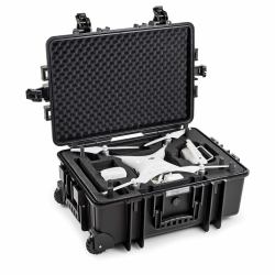 B&W Cases 6700/B/DJI4P camera drone case Hard case Black (B&W International type 6700 Storage Case [Case] for Drone, Accessories, Monitor, Remote Control, Battery)