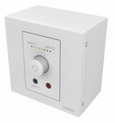 Vision TC3 50w 2.0 channels Home White (Vision TC3-AMP+CS-1900 - Audio system - 2 x 25 Watt - white)