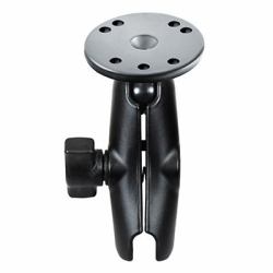 RAM Mounts RAM-B-103U pièce et accessoire pour supports (M- Arm + Base, B-size - ouble Socket Arm with Round - Plate, 109.5 mm - Warranty: 300M)